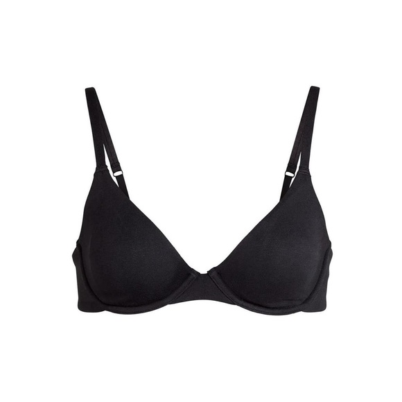 Skims | BR-UWR-2294 Onyx Underwire T-Shirt Bra Size 44C Onyx - Picture 2 of 3
